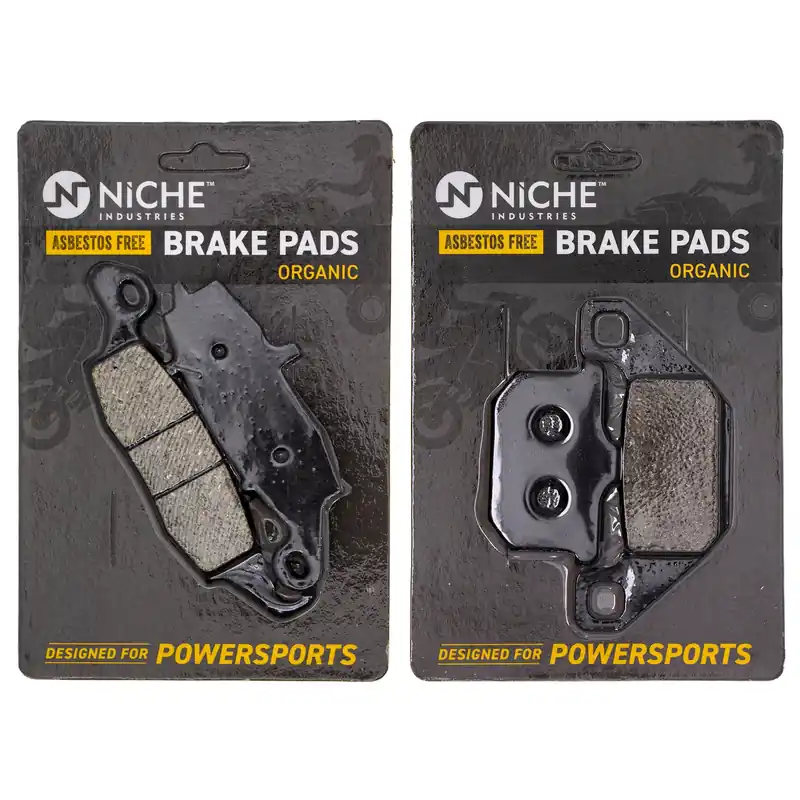Brake Pad Kit Front/Rear For Kawasaki MK1002510 Holiday Sale