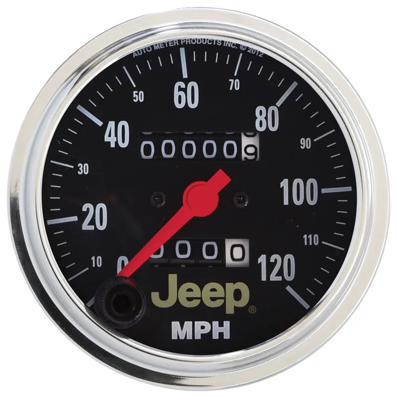 Grab Now AUTOMETER 3-3/8 120MPH Speedo - Jeep Series 880245
