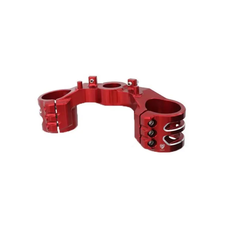 Best Choice Cnc Racing Lower Steering Plate Red For Ducati Diavel V4 2023-2024 Part # Psb12r