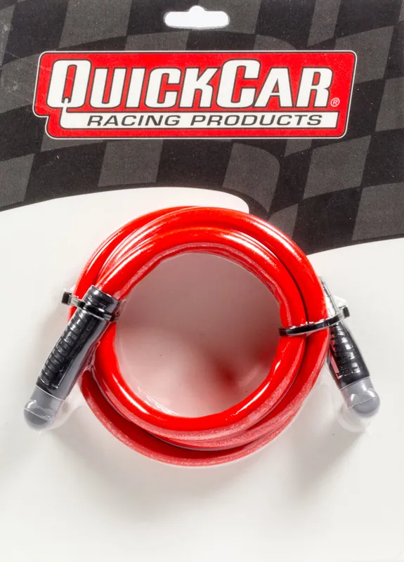 Worldwide Shipping QUICKCAR RACING PRODUCTS Coil Wire - Red 48in HEI/HEI 40-481