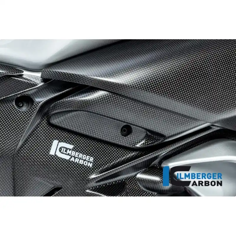 Must Have Ilmberger Carbon Right Air Tube Outlet Matte For Ducati Diavel V4 2023 Part # Akr.110.Di23M.K