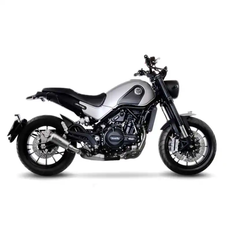 LeoVince Lv-10 Stainless Steel Slip-on Exhaust For Benelli Leoncino 500 2017-2020 Part # 15226 Must Have
