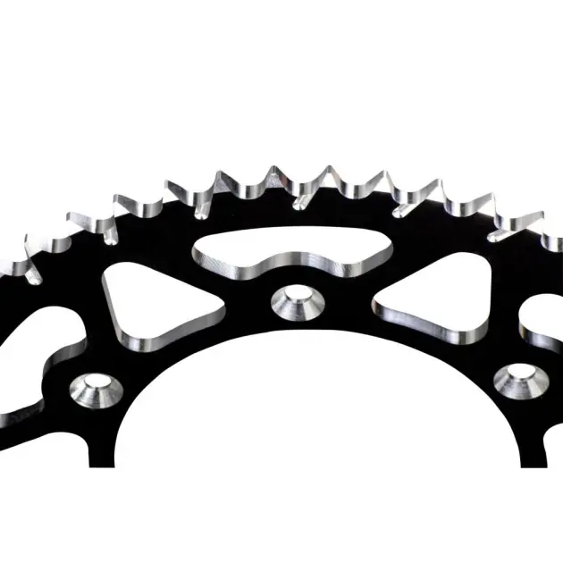 sprocket fits RM85/YZ 85 48 teeth ALU black Luxury