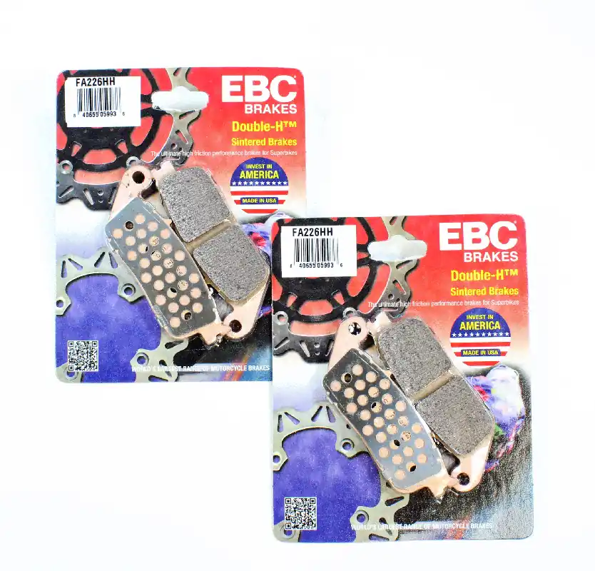 EBC Brake Pad Set Sintered for 2017-2022 Kawasaki Ninja 650:EX650 ABS KRT Ed-Front Best Seller