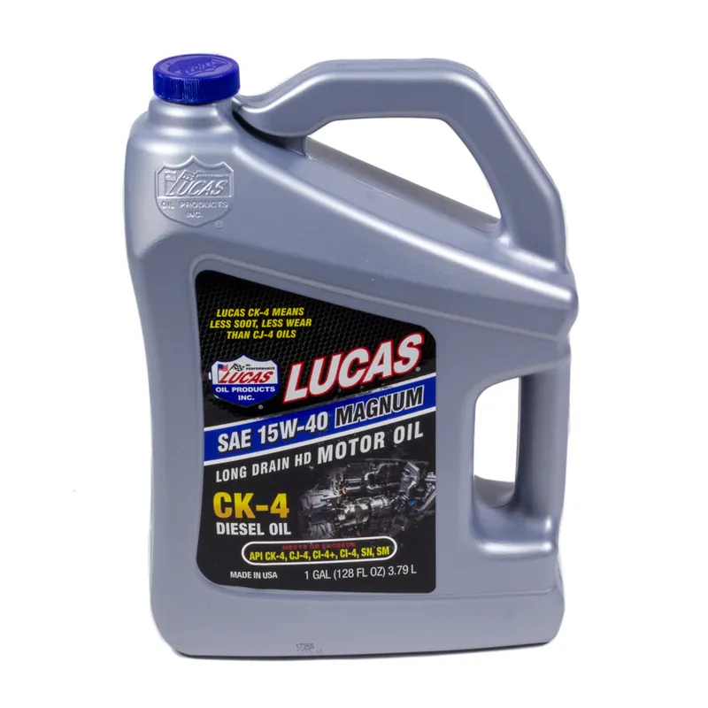 Lucas SAE 15W40 Diesel Oil 1 Gallon Order Now