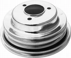 Top Rated RACING POWER CO-PACKAGED BB Chevy Triple Groove Crankshaft Pulley LWP R9724