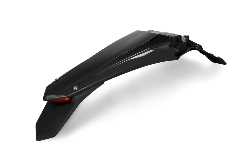 Rear Mudguard enduro LED Kawasaki KX after 2019 UFO black Low Price
