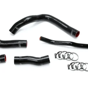 Special Discount HPS Black Reinforced Silicone Radiator Hose Kit Coolant for Lexus 16 17 GS2 (57-1633-BLK)